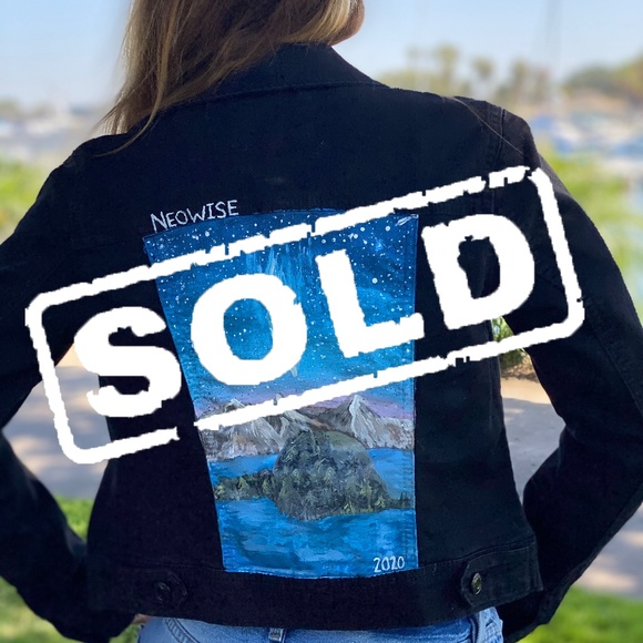 Art from the Heart Jackets & Blazers - Neowise Custom Hand Painted Wearable Art Jacket